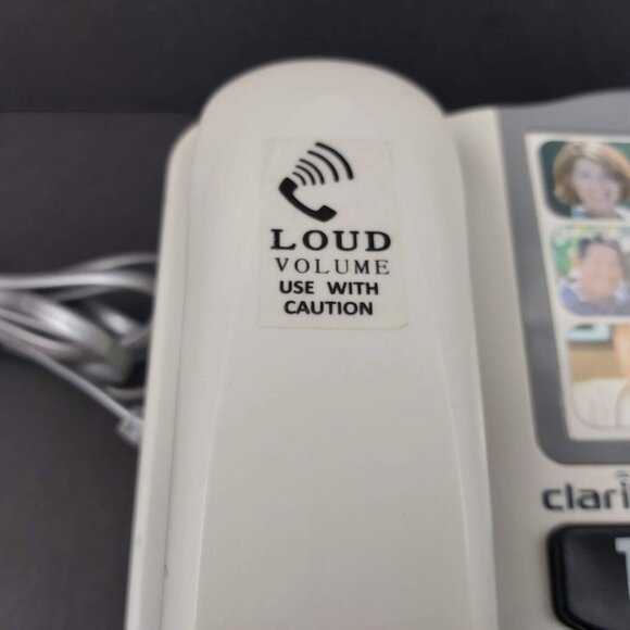 Plantronics Clarity P300 Big Buttons Amplified Volume Programmable Corded Phone - Picture 7 of 12